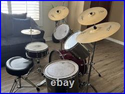 Preloved Pearl Forum Series Complete Drum Set With Seat