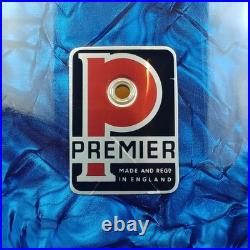 Premier 20,12,16 Blue Pearl Drum Set 3Ply Birch+Die-Cast-Rims Vintage 60s#54 UK