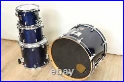 Premier 4-Piece Drum Kit Transparent Blue CG0052Q