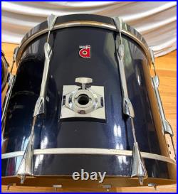 Premier 4pc Drum Set Bue XPK Very Nice Made in England
