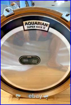 Premier 4pc Drum Set Bue XPK Very Nice Made in England