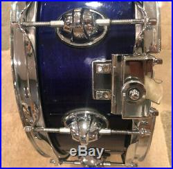 Premier 90's GENISTA 7-pc drum set-BIRCH, deep blue, 8-10-12-14-16-22-snare