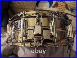 Premier Aluminum Snare Drum Vintage 10 Lug, Flawed Brit Supraphonic Sound