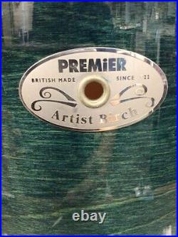 Premier Artist Birch Drum Set 22 Bass Drum, 12 Rack Tom and 10 Rack Tom