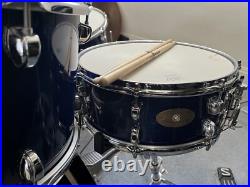 Premier Artist Maple 90s-Blue Lacquer 5 pc. (UK Built) drum set Beautiful Cond Premier Artist Maple 90s-Blue Lacquer 5 pc. (UK Built) drum set Beautiful Cond