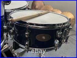Premier Artist Maple 90s-Blue Lacquer 5 pc. (UK Built) drum set Beautiful Cond Premier Artist Maple 90s-Blue Lacquer 5 pc. (UK Built) drum set Beautiful Cond