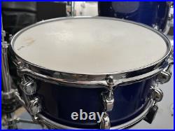 Premier Artist Maple 90s-Blue Lacquer 5 pc. (UK Built) drum set Beautiful Cond Premier Artist Maple 90s-Blue Lacquer 5 pc. (UK Built) drum set Beautiful Cond