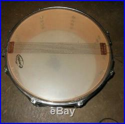 Premier Birch Drum Set / Drum Kit 5 piece, tom mounts, snare hi low floor bass