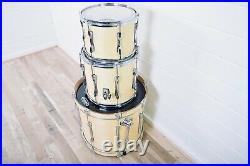 Premier Drum Kit Set Made in England with Cases very good condition(ChurchOwned)