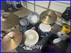 Premier Drum Set 5pc Shell Pack with Snare New Heads Made in England