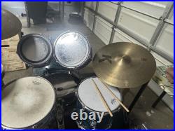 Premier Drum Set 5pc Shell Pack with Snare New Heads Made in England