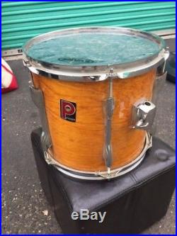 Premier Drum Set Vintage Stained ash color. Full kit ready to rock