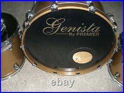 Premier Genista Gold Top Anniversary Drum Set