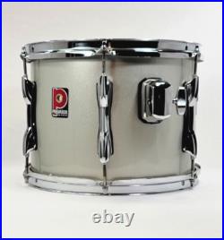 Premier Made in England 12 Tom Drum, Silver Sparkle Lacquer Finish Premier Made in England 12 Tom Drum, Silver Sparkle Lacquer Finish