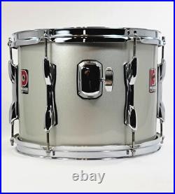 Premier Made in England 12 Tom Drum, Silver Sparkle Lacquer Finish Premier Made in England 12 Tom Drum, Silver Sparkle Lacquer Finish