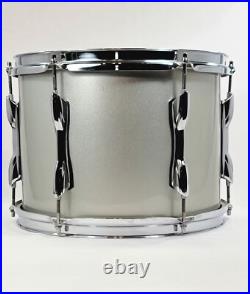 Premier Made in England 12 Tom Drum, Silver Sparkle Lacquer Finish Premier Made in England 12 Tom Drum, Silver Sparkle Lacquer Finish