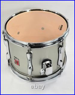 Premier Made in England 12 Tom Drum, Silver Sparkle Lacquer Finish Premier Made in England 12 Tom Drum, Silver Sparkle Lacquer Finish