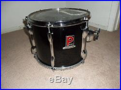 Premier Resonator Black Shadow 5-piece Drum Set Late 80's early 90's P/up Only