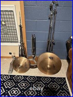 Premier Sapphire blue XPK Full Drum Set. Hardware Included