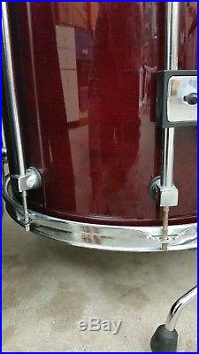 Premier Signia 5pc maple drum set 1st ed H&B cases mutes extra heads