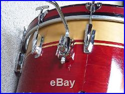 Premier Soundwave Drum set 1978 22-13-16 Diecast hoops original heads