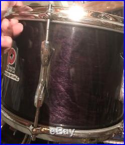 Premier vintage Resonator Black Shadow drumset 22/12/13/13/14/16/18 RARE