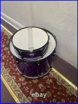 Purple drum set