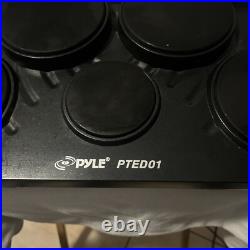 Pyle Portable Tabletop Drum Set 7 Pad Digital Kit Touch PTED01 No Sticks/Pedals