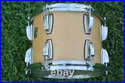 RARE 10 LUDWIG USA SUPER CLASSIC NATURAL MAPLE TOM for YOUR DRUM SET! LOT Q70