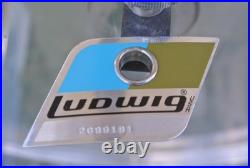RARE 1978 LUDWIG CHICAGO 15 CLEAR VISTALITE CLASSIC TOM for YOUR DRUM SET! L34