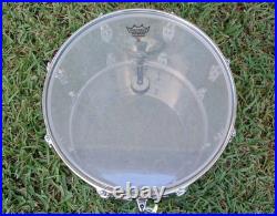 RARE 1978 LUDWIG CHICAGO 15 CLEAR VISTALITE CLASSIC TOM for YOUR DRUM SET! L34