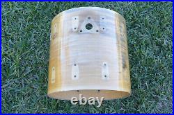 RARE 80's LUDWIG 14 CLASSIC CLEAR MAPLE TOM SHELL for YOUR DRUM SET! I430