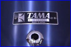 RARE 80's TAMA JAPAN SWINGSTAR 14 MIDNIGHT BLUE TOM for YOUR DRUM SET! LOT R366