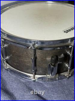 RARE Battlefield Drum Company BFD 5.5x14 Snare Drum Dated 2010 Stained Maple