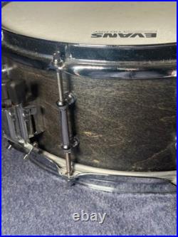 RARE Battlefield Drum Company BFD 5.5x14 Snare Drum Dated 2010 Stained Maple