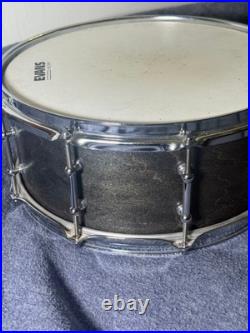 RARE Battlefield Drum Company BFD 5.5x14 Snare Drum Dated 2010 Stained Maple