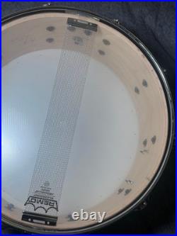 RARE Battlefield Drum Company BFD 5.5x14 Snare Drum Dated 2010 Stained Maple