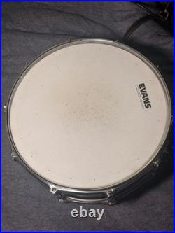 RARE Battlefield Drum Company BFD 5.5x14 Snare Drum Dated 2010 Stained Maple