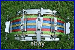 RARE LUDWIG SALESMAN SAMPLE JAZZ FESTIVAL SNARE DRUM for YOUR DRUM SET! LOT S223