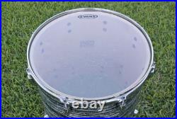 RARE PEARL VISION SERIES 16 FLOOR TOM in BLACK STRATA for YOUR DRUM SET! L152