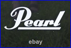 RARE PEARL VISION SERIES 22 BLACK STRATA BASS DRUM for YOUR DRUM SET? L164