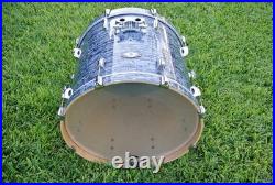 RARE PEARL VISION SERIES 22 BLACK STRATA BASS DRUM for YOUR DRUM SET? L164