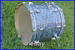 RARE PEARL VISION SERIES 22 BLACK STRATA BASS DRUM for YOUR DRUM SET? L164