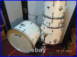 REMO PTS full DRUMSET. VINTAGE and RARE. 22, 16, 13, and 14snare, All original