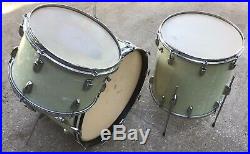 Rare 1963 Slingerland Gene Krupa Deluxe Model Drum Set! No Modifications