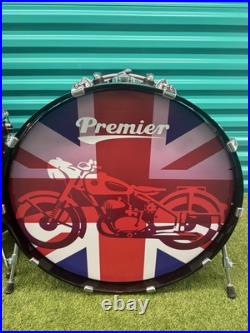 Rare Premier Genista 3-Piece Drum Set Shell Pack 24/13/16