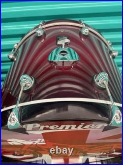 Rare Premier Genista 3-Piece Drum Set Shell Pack 24/13/16