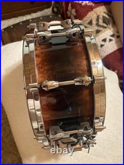 Rare Tama 6 X 14 Warlord Masai 12 Ply Bubbinga Starphonic Hoops & Lugs