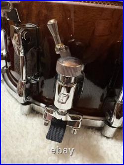 Rare Tama 6 X 14 Warlord Masai 12 Ply Bubbinga Starphonic Hoops & Lugs