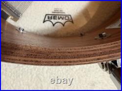 Rare Tama 6 X 14 Warlord Masai 12 Ply Bubbinga Starphonic Hoops & Lugs